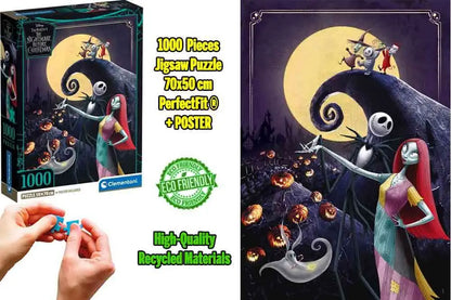 THE NIGHTMARE BEFORE CHRISTMAS JIGSAW PUZZLE 1000 PCS