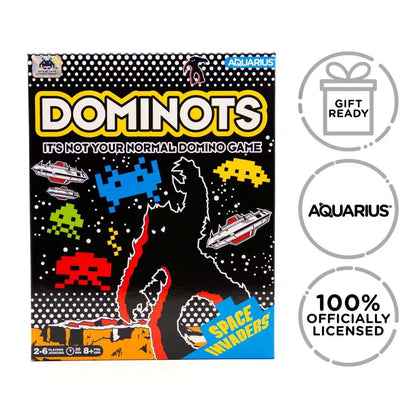 SPACE INVADERS DOMINOTS TILE GAME