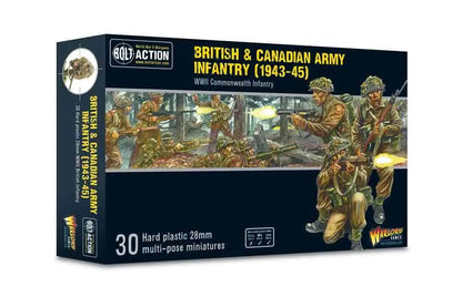 BOLT ACTION - BRITISH & CANADIAN ARMY INFANTRY (1943-45)