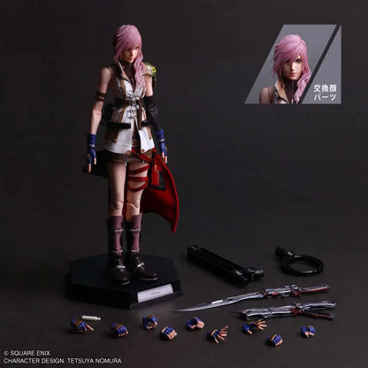 FINAL FANTASY 13 LIGHTNING PLAY ARTS SHIN AF