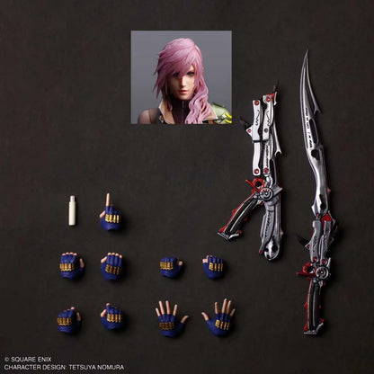 FINAL FANTASY 13 LIGHTNING PLAY ARTS SHIN AF