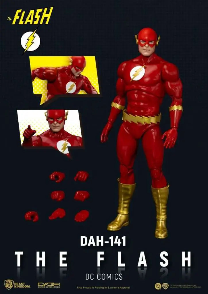DC COMICS THE FLASH DYNAMIC ACTION HEROES