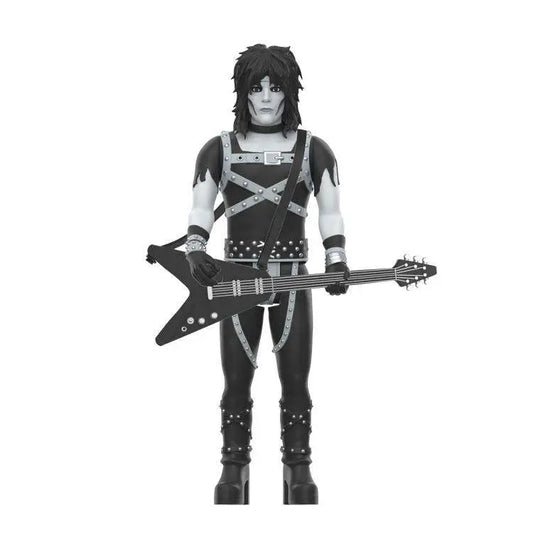 MOTLEY CRUE REACTION MICK MARS SHOUT AT THE DEVIL B&W FIGURE