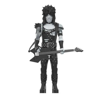 MOTLEY CRUE REACTION NIKKI SIXX SHOUT AT THE DEVIL B&W FIGURE