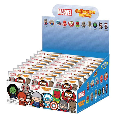MARVEL S.2 BAG CLIP BLIND BOX DISPLAY (24)