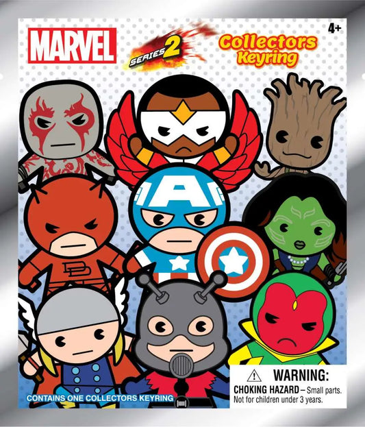 MARVEL S.2 BAG CLIP BLIND BOX DISPLAY (24)