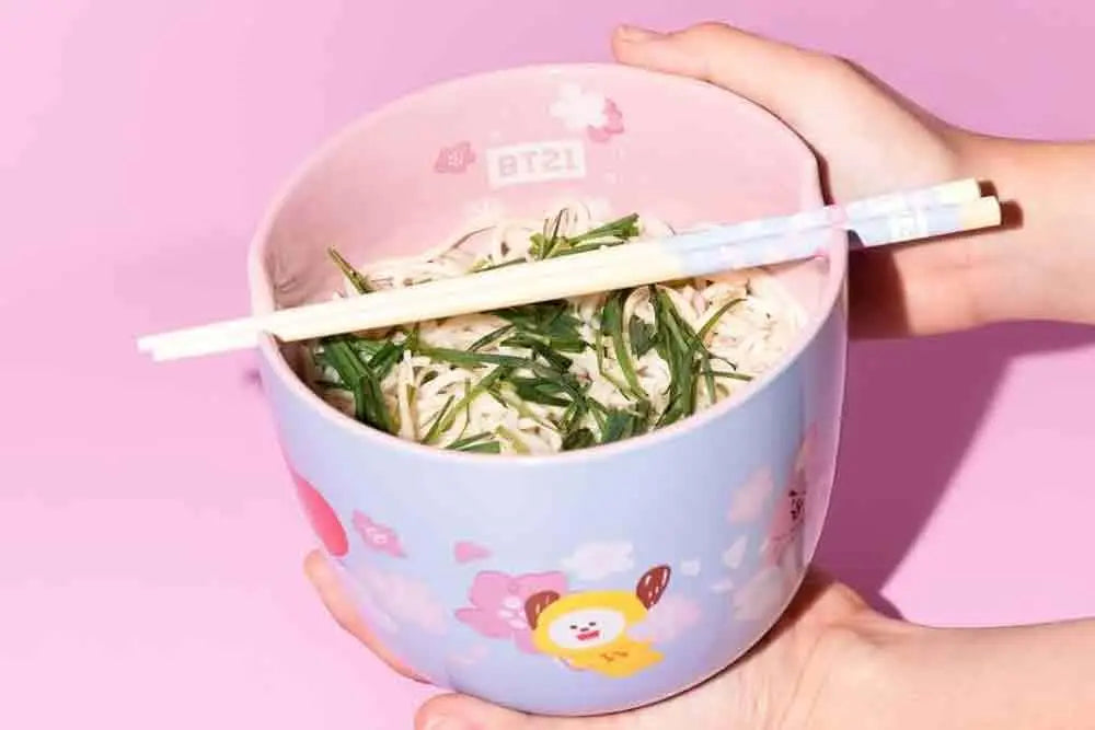 BT21 RAMEN BOWL WITH CHOPSTICK