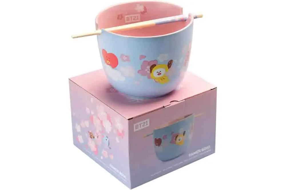 BT21 RAMEN BOWL WITH CHOPSTICK
