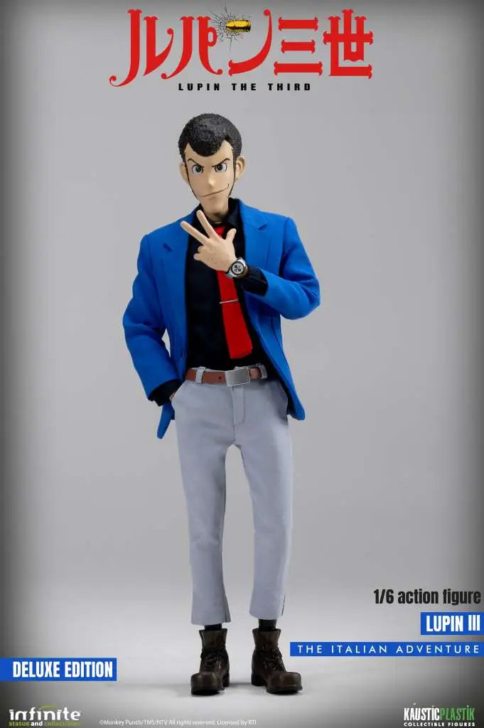 LUPIN THE 3rd THE ITALIAN ADVENTURE LUPIN 1/6 ACTION FIGURE DELUXE EDITION
