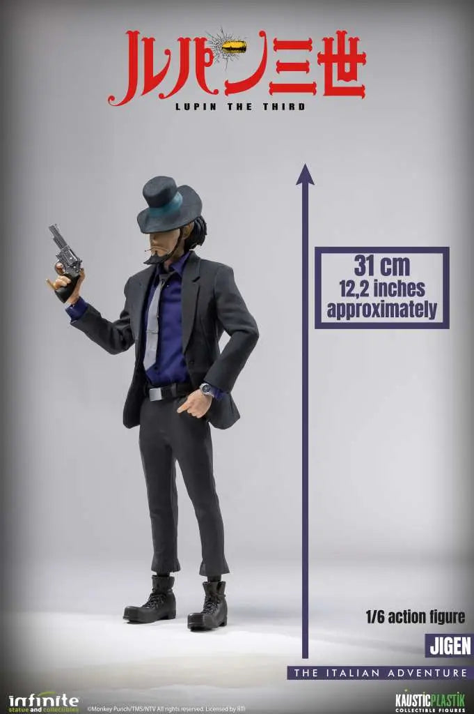 LUPIN THE 3rd THE ITALIAN ADVENTURE DAISUKE JIGEN 1/6 ACTION FIGURE STANDARD EDITION