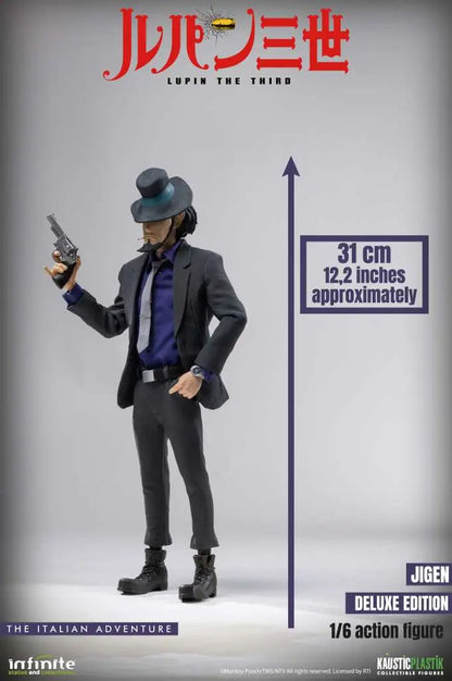 LUPIN THE 3rd THE ITALIAN ADVENTURE DAISUKE JIGEN 1/6 ACTION FIGURE DELUXE EDITION
