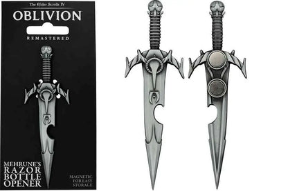 THE ELDER SCROLLS IV - OBLIVION -   MEHRUNE RAZOR BOTTLE OPENER
