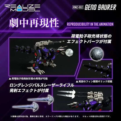 ZOIDS REALIZE RMZ-002 GENO SAURER 1/100 MODEL KIT