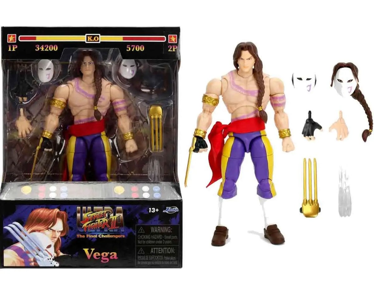 STREET FIGHTER 2 VEGA 1/12 DELUXE ACTION FIGURE