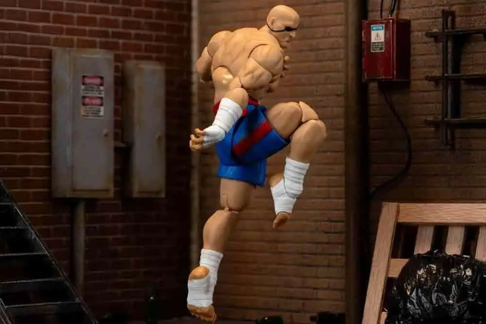 STREET FIGHTER 2 SAGAT 1/12 DELUXE ACTION FIGURE