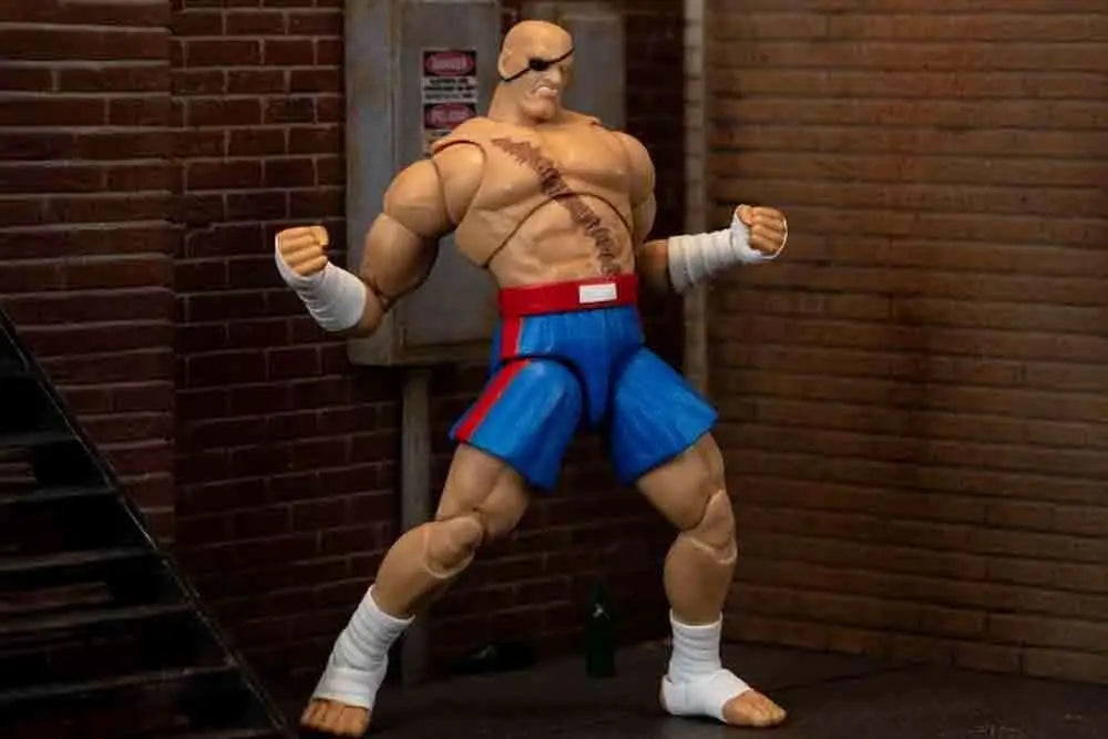 STREET FIGHTER 2 SAGAT 1/12 DELUXE ACTION FIGURE