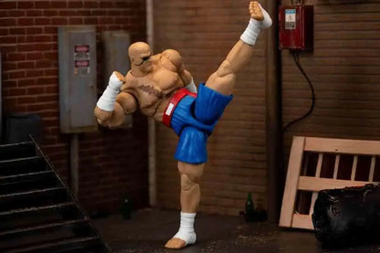 STREET FIGHTER 2 SAGAT 1/12 DELUXE ACTION FIGURE