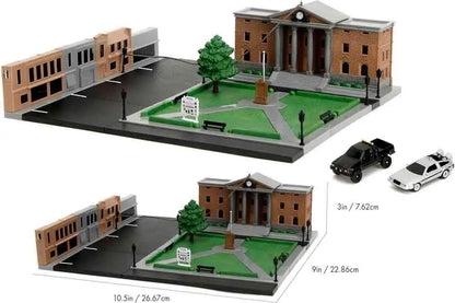 BACK TO THE FUTURE CLOCK TOWER NANO SCENE DIORAMA