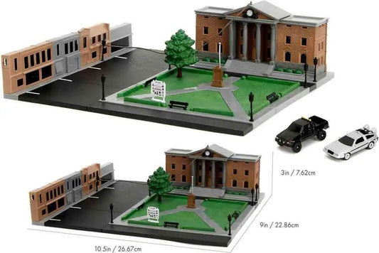 BACK TO THE FUTURE CLOCK TOWER NANO SCENE DIORAMA
