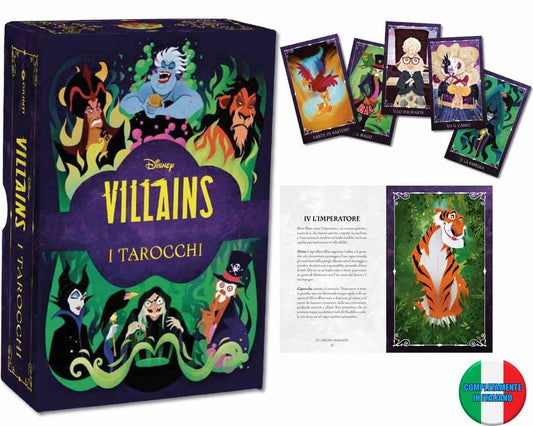 DISNEY VILLAINS TAROCCHI BOX