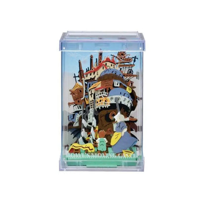HOWL'S MOVING CASTLE LAUNDRY DAY CUBE PAPER THEATER