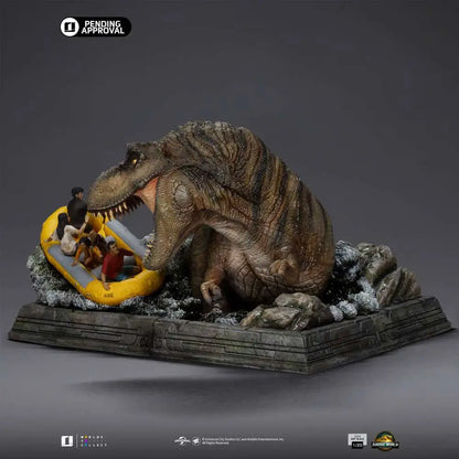 JURASSIC WORLD REBIRTH T-REX RIVER SCENE 1/20 STATUE