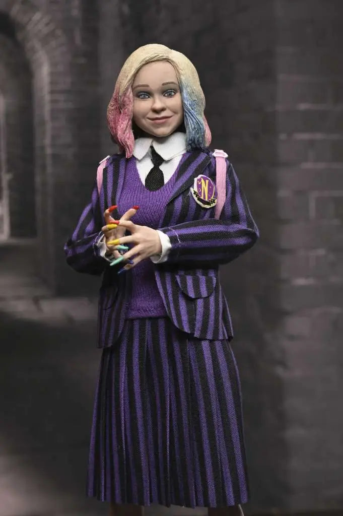 WEDNESDAY ENID & WEDNESDAY NEVRMORE UNIFORM 2PACK CLOTHED AF