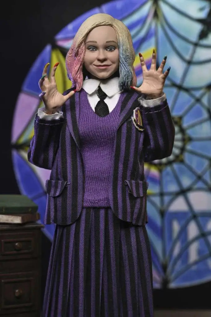 WEDNESDAY ENID & WEDNESDAY NEVRMORE UNIFORM 2PACK CLOTHED AF