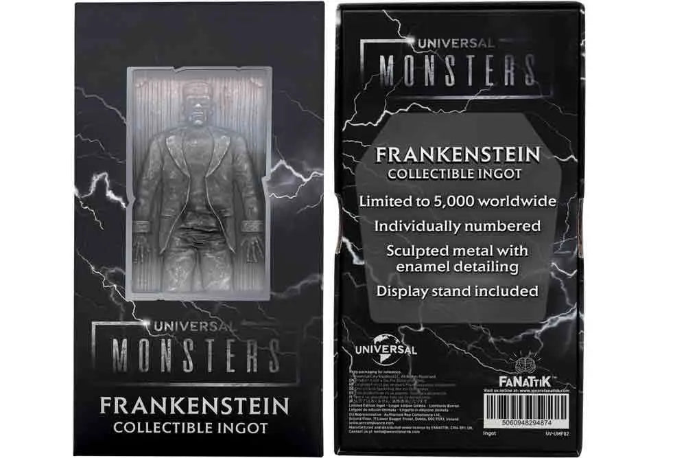 UNIVERSAL MONSTERS - CREATURE OF FRANKENSTEIN INGOT