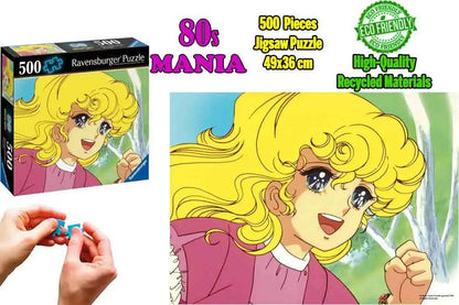 GEORGIE 80S MANIA 500 PIECES JIGSAW PUZZLE