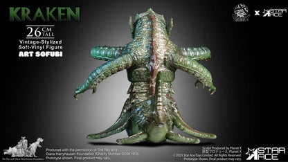 RAY HARRYHAUSEN KRAKEN VINTAGE-STYLIZED SOFT-VINYL STATUE