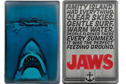JAWS 50TH ANNIVERSARY MOVIE POSTER INGOT