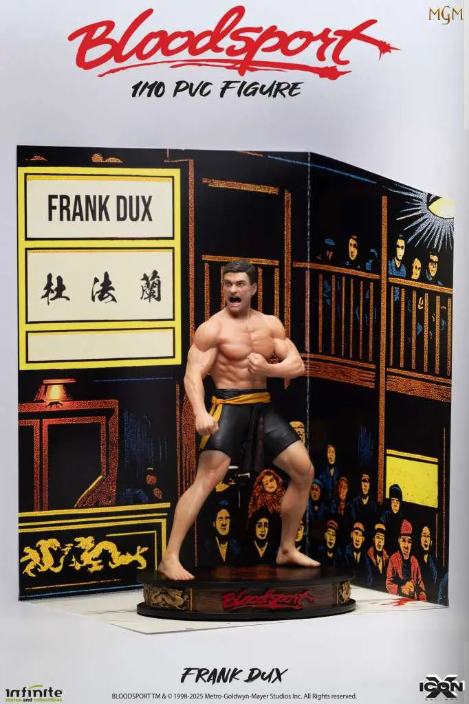 BLOODSPORT FRANK DUX 1/10 ICON X PVC FIGURE