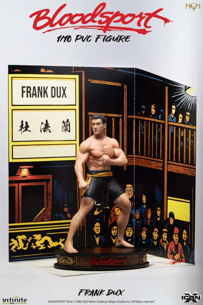 BLOODSPORT FRANK DUX 1/10 ICON X PVC FIGURE