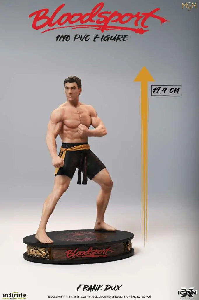 BLOODSPORT FRANK DUX 1/10 ICON X PVC FIGURE