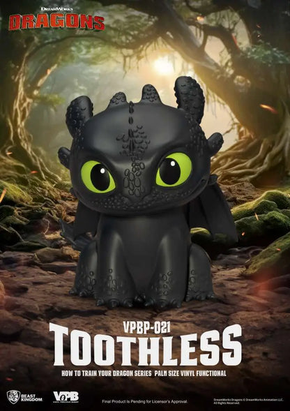 HOW TO TRAIN YOUR DRAGON TOOTHLESS SERIES PALM SIZE VINYL BANK