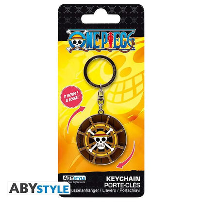 ONE PIECE THOUSAND SUNNY'S HELM MOVING KEYCHAIN