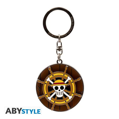 ONE PIECE THOUSAND SUNNY'S HELM MOVING KEYCHAIN