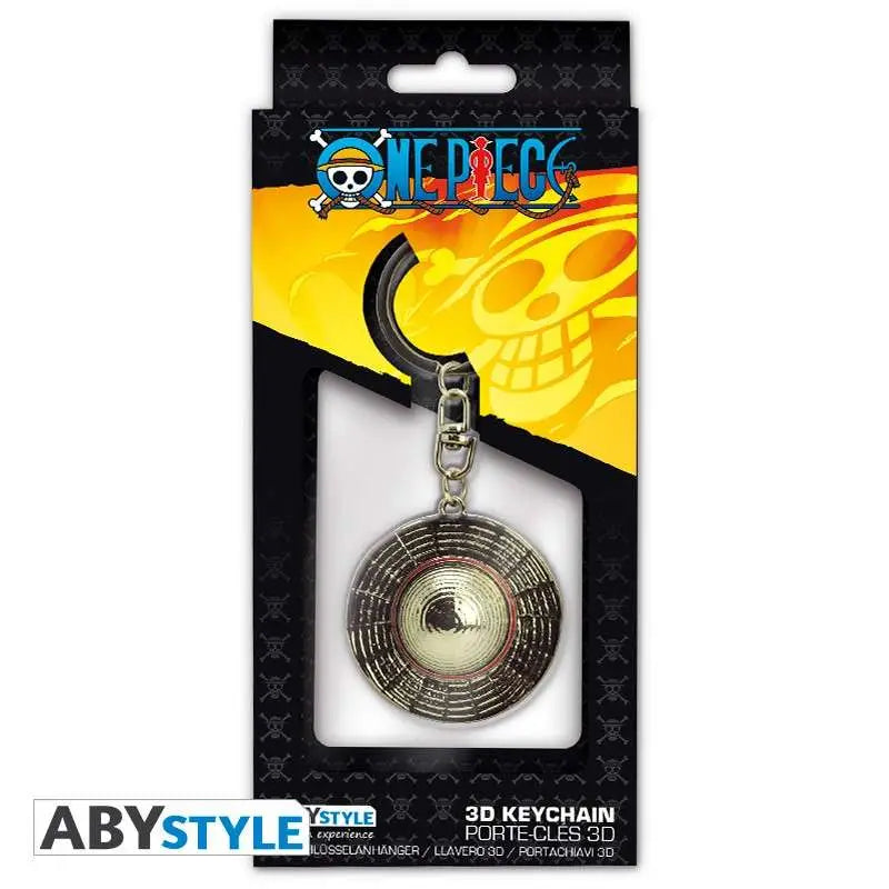 ONE PIECE LUFFY'S HAT KEYCHAIN 3D