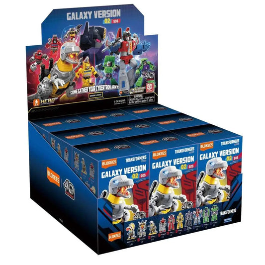TRANSFORMERS SOS GALAXY VERSION 02 MODEL KIT BLIND BOX SET (9)