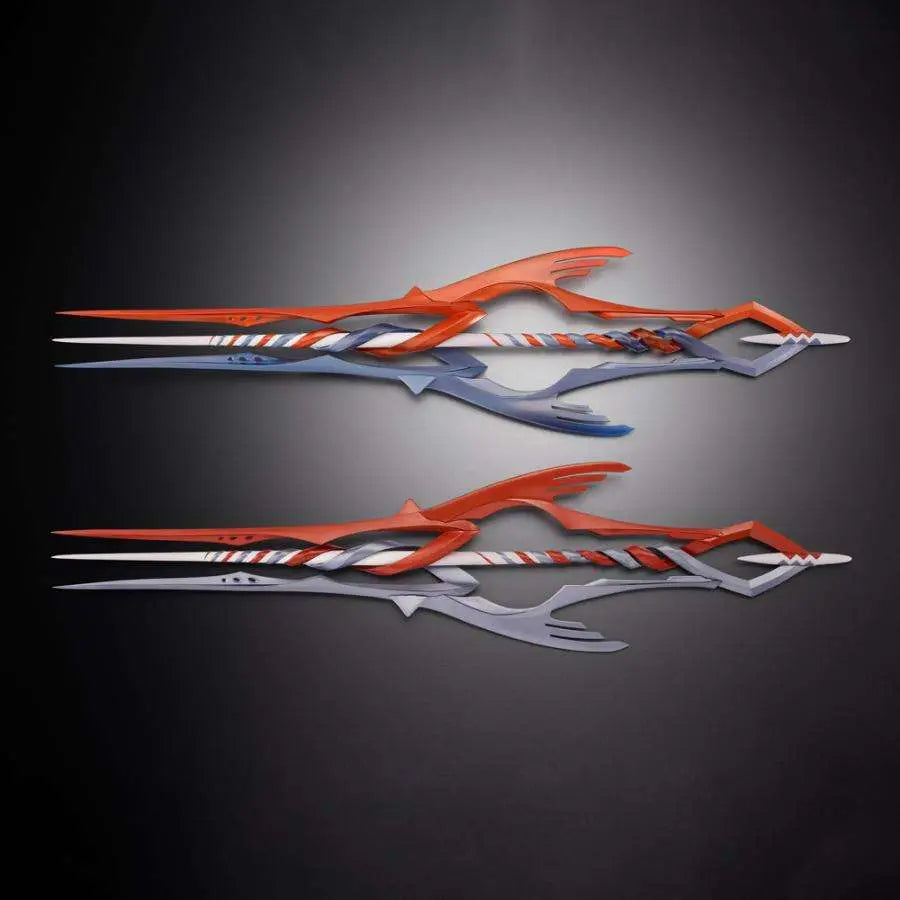 METAL BUILD 3 SPEARS SET FOR EVANGELION 30TH WITH ANOTHER COLOR
