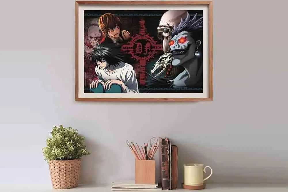 DEATH NOTE LOGO ANIME COLLECTION CUBE BOX PUZZLE 500 PCS