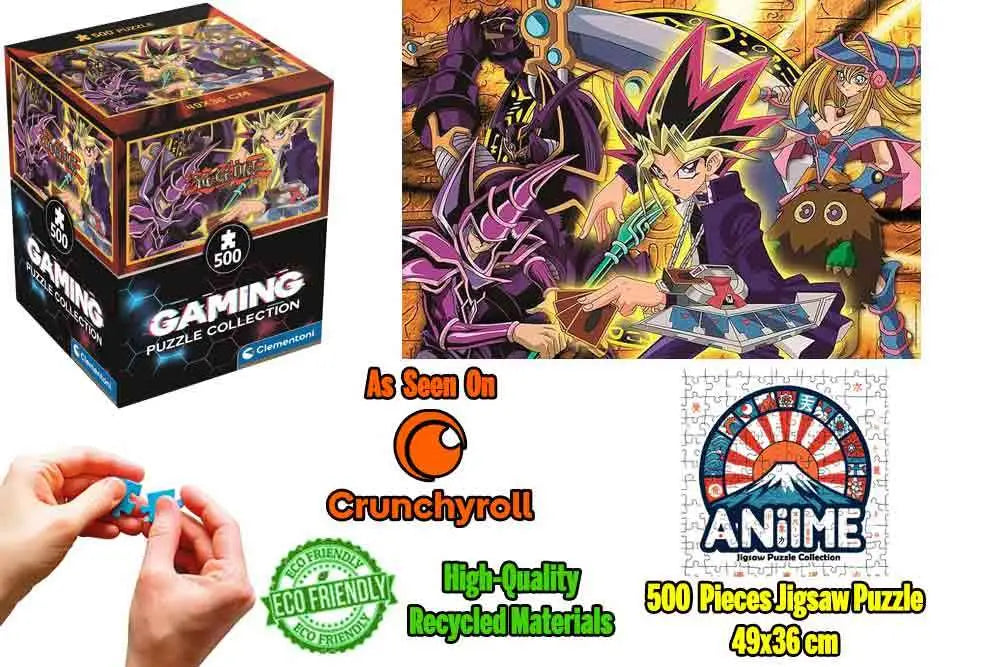 YU-GI-OH CHALLENGE ANIME COLLECTION CUBE BOX PUZZLE 500 PCS
