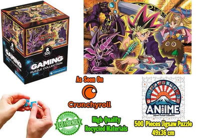 YU-GI-OH CHALLENGE ANIME COLLECTION CUBE BOX PUZZLE 500 PCS