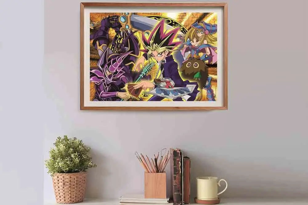 YU-GI-OH CHALLENGE ANIME COLLECTION CUBE BOX PUZZLE 500 PCS