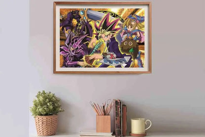 YU-GI-OH CHALLENGE ANIME COLLECTION CUBE BOX PUZZLE 500 PCS