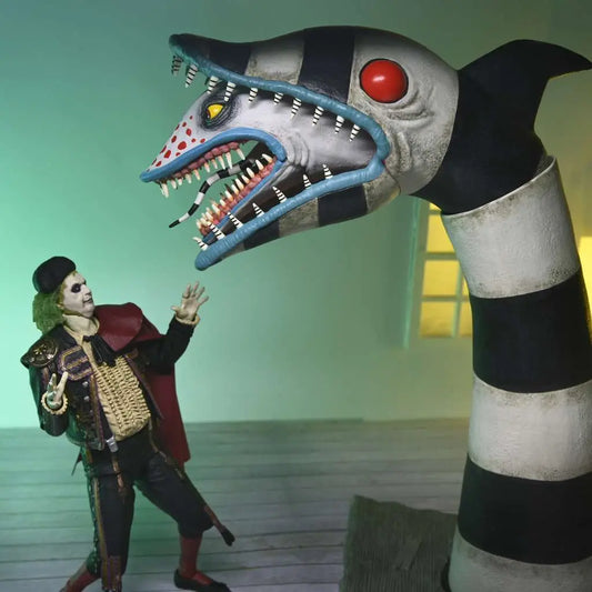 BEETLEJUICE 2 ULTIMATE MATADOR BEETLEJUICE AND SANDWORM AF 2-PACK