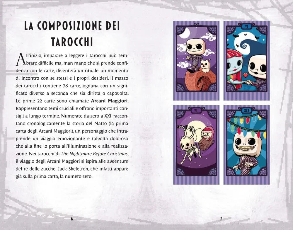 THE NIGHTMARE BEFORE CHRISTMAS FUNKO POP EDITION TAROCCHI BOX SET