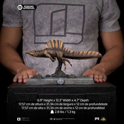 JURASSIC WORLD REBIRTH SPINOSAURUS ICONS STATUE