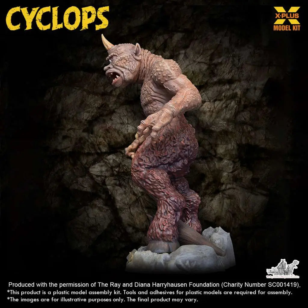 RAY HARRYHAUSEN CYCLOPS RENEWAL PACK 1/72 PLASTIC MODEL KIT